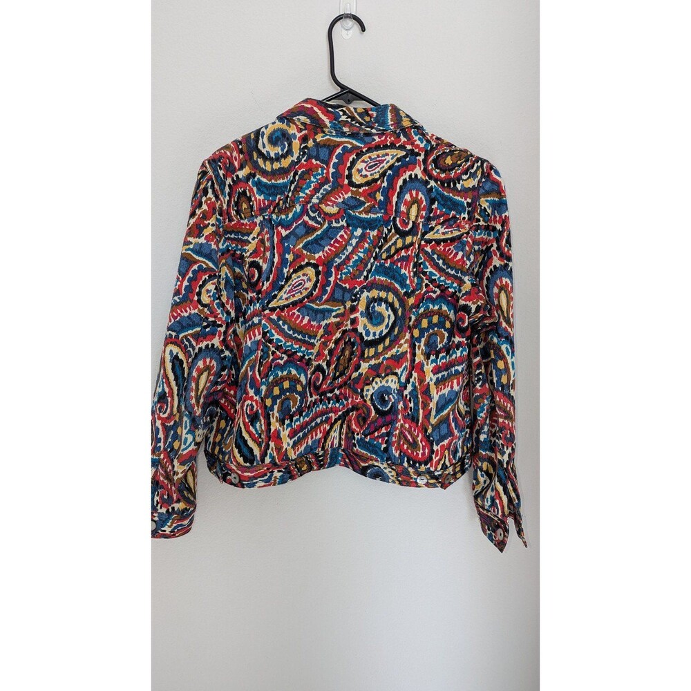 Ruby Rd Multicolored Jacket Sz 16 - image 2